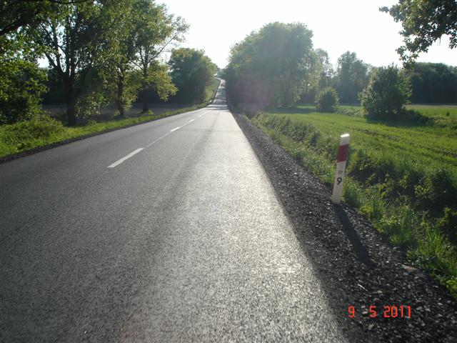 Podjazdy przed Trzebnicą