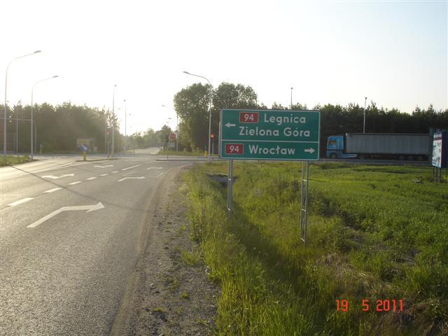 Krzyżówka w Środzie Śląskiej