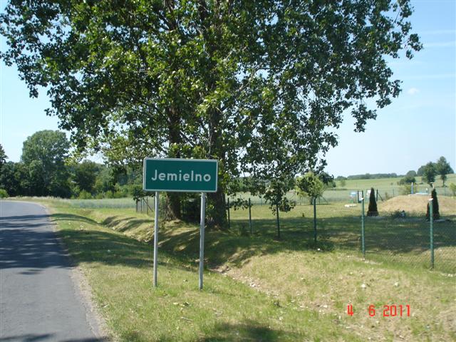 Wjazd do Jemielna