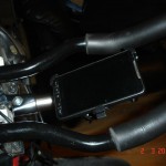 Uchwyt z zamocownaym HTC HD2