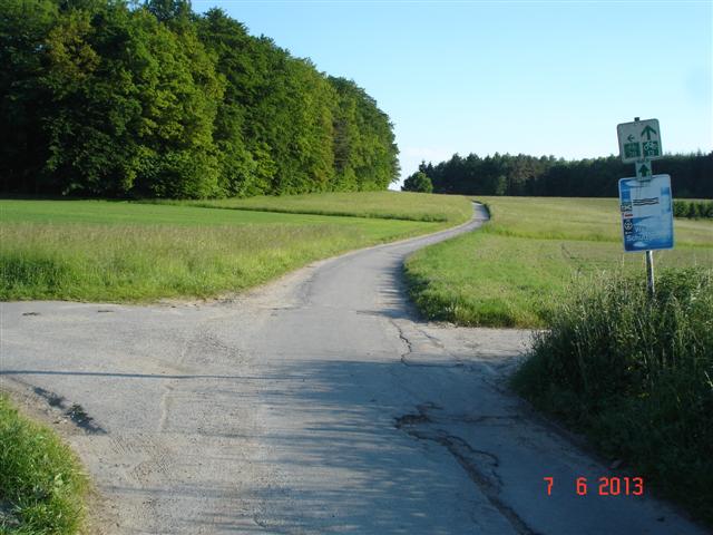 Skrzyżowanie ścieżek na szczycie
